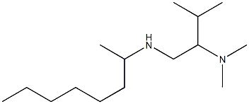 [2-(dimethylamino)-3-methylbutyl](octan-2-yl)amine 구조식 이미지