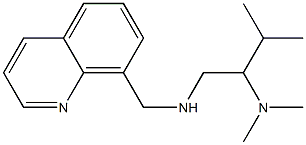[2-(dimethylamino)-3-methylbutyl](quinolin-8-ylmethyl)amine Structure