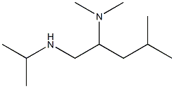 [2-(dimethylamino)-4-methylpentyl](propan-2-yl)amine Structure