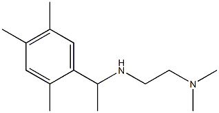 [2-(dimethylamino)ethyl][1-(2,4,5-trimethylphenyl)ethyl]amine Structure