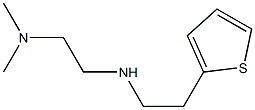 [2-(dimethylamino)ethyl][2-(thiophen-2-yl)ethyl]amine 구조식 이미지