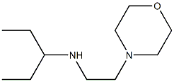 [2-(morpholin-4-yl)ethyl](pentan-3-yl)amine 구조식 이미지