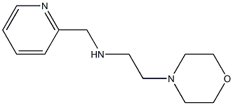 [2-(morpholin-4-yl)ethyl](pyridin-2-ylmethyl)amine Structure