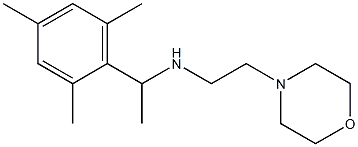 [2-(morpholin-4-yl)ethyl][1-(2,4,6-trimethylphenyl)ethyl]amine Structure