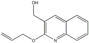 [2-(prop-2-en-1-yloxy)quinolin-3-yl]methanol Structure