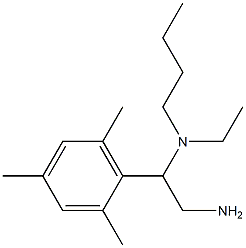 [2-amino-1-(2,4,6-trimethylphenyl)ethyl](butyl)ethylamine 구조식 이미지