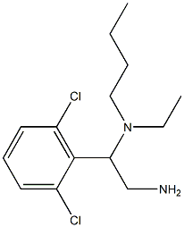 [2-amino-1-(2,6-dichlorophenyl)ethyl](butyl)ethylamine 구조식 이미지