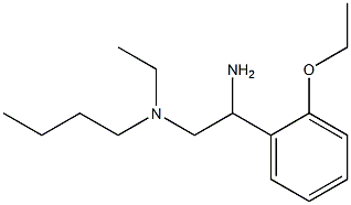 [2-amino-2-(2-ethoxyphenyl)ethyl](butyl)ethylamine Structure