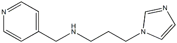 [3-(1H-imidazol-1-yl)propyl](pyridin-4-ylmethyl)amine 구조식 이미지