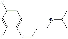 [3-(2,4-difluorophenoxy)propyl](propan-2-yl)amine 구조식 이미지