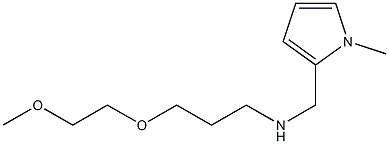 [3-(2-methoxyethoxy)propyl][(1-methyl-1H-pyrrol-2-yl)methyl]amine Structure