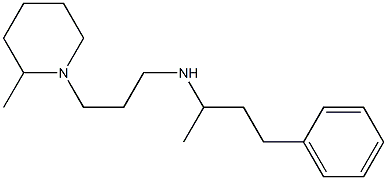 [3-(2-methylpiperidin-1-yl)propyl](4-phenylbutan-2-yl)amine 구조식 이미지