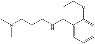 [3-(3,4-dihydro-2H-1-benzopyran-4-ylamino)propyl]dimethylamine 구조식 이미지