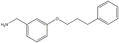 [3-(3-phenylpropoxy)phenyl]methanamine Structure