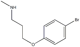 [3-(4-bromophenoxy)propyl](methyl)amine 구조식 이미지