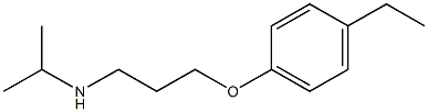 [3-(4-ethylphenoxy)propyl](propan-2-yl)amine 구조식 이미지