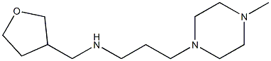 [3-(4-methylpiperazin-1-yl)propyl](oxolan-3-ylmethyl)amine Structure