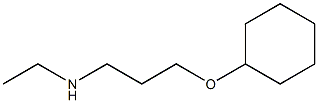 [3-(cyclohexyloxy)propyl](ethyl)amine 구조식 이미지