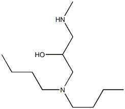 [3-(dibutylamino)-2-hydroxypropyl](methyl)amine Structure