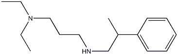 [3-(diethylamino)propyl](2-phenylpropyl)amine 구조식 이미지