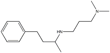 [3-(dimethylamino)propyl](4-phenylbutan-2-yl)amine Structure