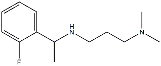 [3-(dimethylamino)propyl][1-(2-fluorophenyl)ethyl]amine 구조식 이미지