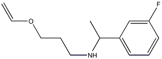 [3-(ethenyloxy)propyl][1-(3-fluorophenyl)ethyl]amine Structure