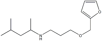 [3-(furan-2-ylmethoxy)propyl](4-methylpentan-2-yl)amine 구조식 이미지