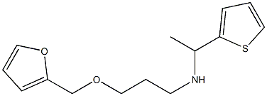 [3-(furan-2-ylmethoxy)propyl][1-(thiophen-2-yl)ethyl]amine 구조식 이미지