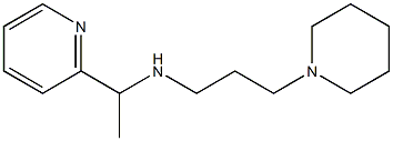 [3-(piperidin-1-yl)propyl][1-(pyridin-2-yl)ethyl]amine 구조식 이미지