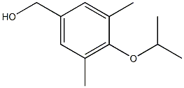 [3,5-dimethyl-4-(propan-2-yloxy)phenyl]methanol 구조식 이미지