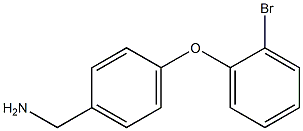 [4-(2-bromophenoxy)phenyl]methanamine 구조식 이미지