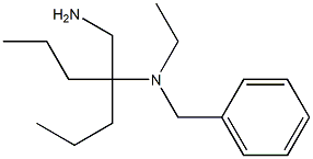 [4-(aminomethyl)heptan-4-yl](benzyl)ethylamine Structure