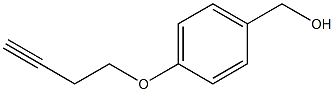 [4-(but-3-yn-1-yloxy)phenyl]methanol Structure