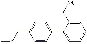 [4'-(methoxymethyl)-1,1'-biphenyl-2-yl]methylamine Structure