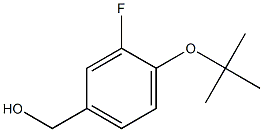 [4-(tert-butoxy)-3-fluorophenyl]methanol Structure