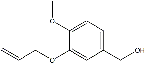 [4-methoxy-3-(prop-2-en-1-yloxy)phenyl]methanol 구조식 이미지