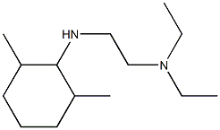 {2-[(2,6-dimethylcyclohexyl)amino]ethyl}diethylamine 구조식 이미지