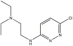 {2-[(6-chloropyridazin-3-yl)amino]ethyl}diethylamine 구조식 이미지