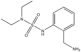 {2-[(diethylsulfamoyl)amino]phenyl}methanamine Structure