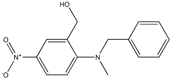 {2-[benzyl(methyl)amino]-5-nitrophenyl}methanol 구조식 이미지