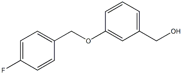 {3-[(4-fluorophenyl)methoxy]phenyl}methanol 구조식 이미지