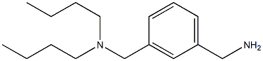 {3-[(dibutylamino)methyl]phenyl}methanamine Structure