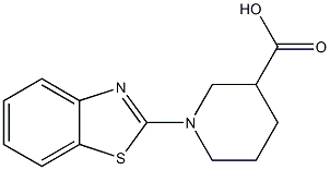 1-(1,3-benzothiazol-2-yl)piperidine-3-carboxylic acid Structure