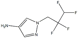 1-(2,2,3,3-tetrafluoropropyl)-1H-pyrazol-4-amine 구조식 이미지