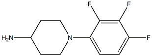1-(2,3,4-trifluorophenyl)piperidin-4-amine Structure