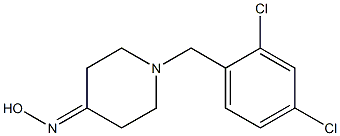 1-(2,4-dichlorobenzyl)piperidin-4-one oxime 구조식 이미지