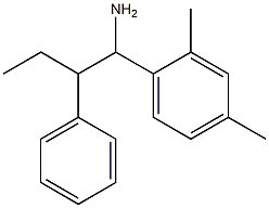 1-(2,4-dimethylphenyl)-2-phenylbutan-1-amine Structure