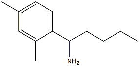 1-(2,4-dimethylphenyl)pentan-1-amine 구조식 이미지