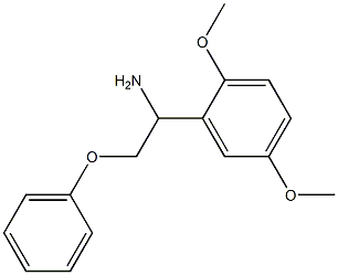 1-(2,5-dimethoxyphenyl)-2-phenoxyethanamine Structure